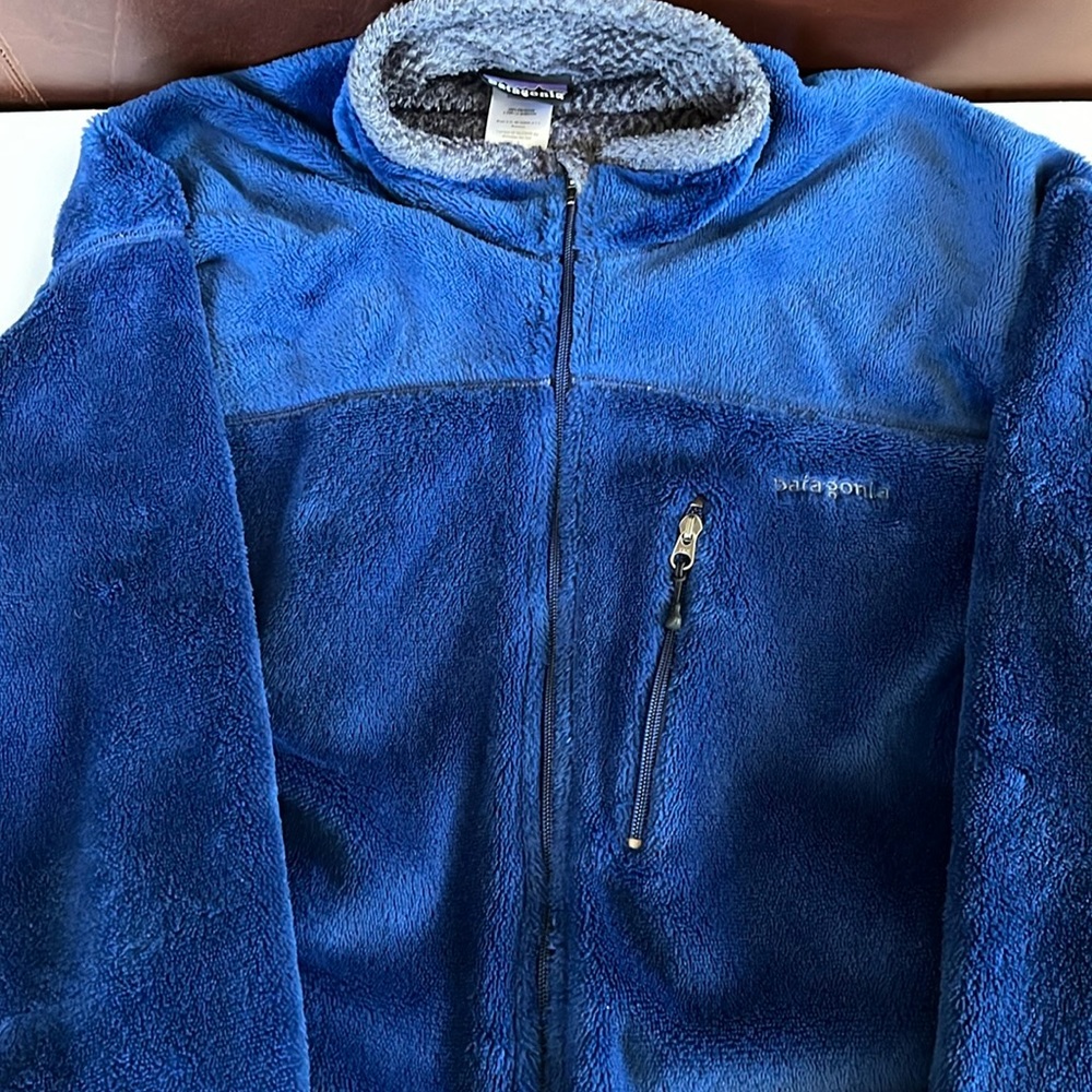 Patagonia Mars R2 Regulator Fleece jacket XL Blue Vintage 2005/6 EUC
